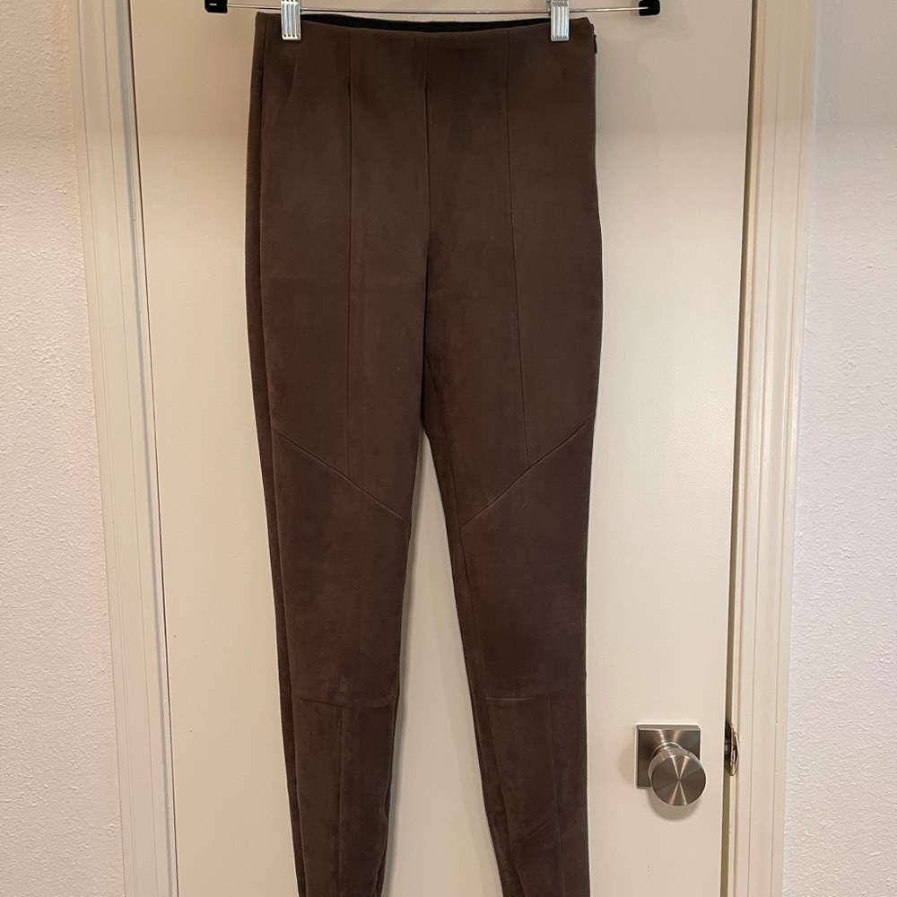 Zara suede like leggings